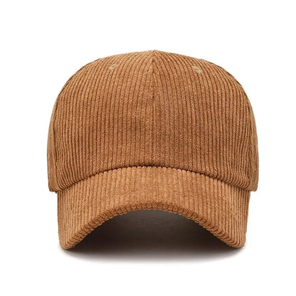 Unisex corduroy baseballpet, verstelbare zonnehoed, hiphop-pet voor heren