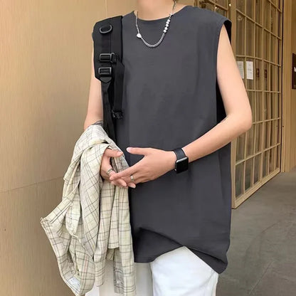 Anime Super Saiyan Son Goku Dragon Ball Gym New  Harajuku Summer Men Tank Top Fitness Oversized Casual Sports Sleeveless Tee Y2k