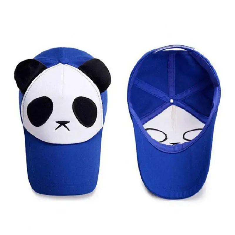 Søde sommer-baseballkasketter med panda-motiv til mænd og kvinder – bomulds-hiphop-snapback-kasketter med solbeskyttelse til drenge og piger – udendørs gorras – dropshipping