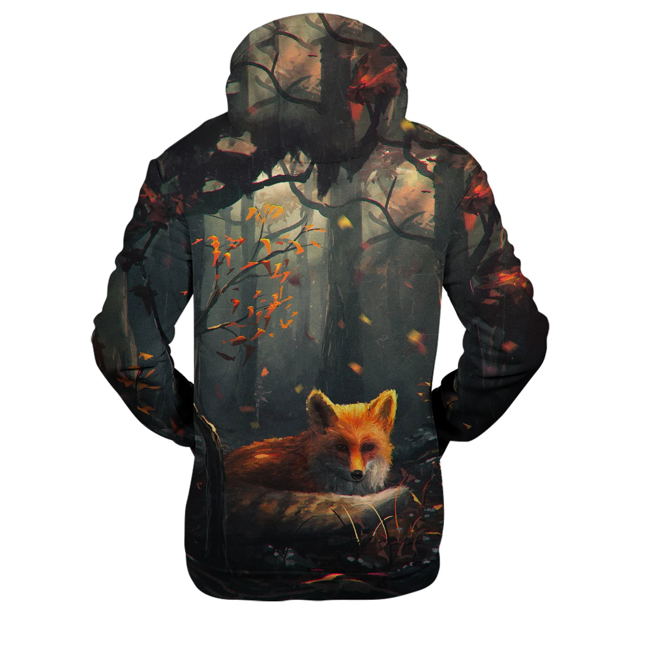 Populära hiphop-hoodies med ny 3D-rävprint, bekväma sweatshirts för män/kvinnor och vuxna/barn, avslappnade pullovers
