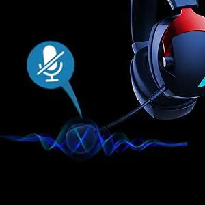 Kabelloses Gaming-Headset mit abnehmbarem Mikrofon mit Geräuschunterdrückung – 2.4G Wireless, Bluetooth 5.3 & kabelgebundene 3.5mm-Gaming-Kopfhörer für PS5, PC, Xbox, Mobilgeräte