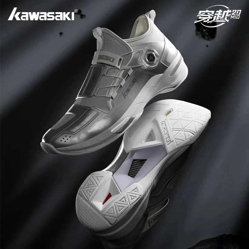 Zapatillas profesionales de bádminton Kawasaki King Series 2.0 para hombre y mujer, deportivas antitorsión originales, zapatillas de tenis para hombre, sneakers A3311