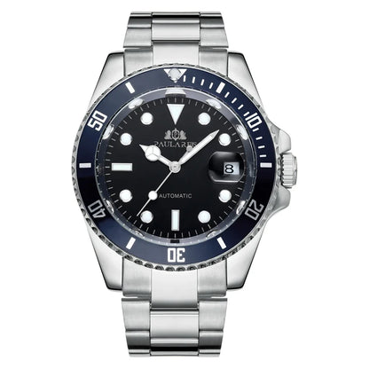 Automatic Mens Watch Mechanical Movement Stainless Steel Gold Silver Green Red Dial Date Strong Luminous Luxury Watches
