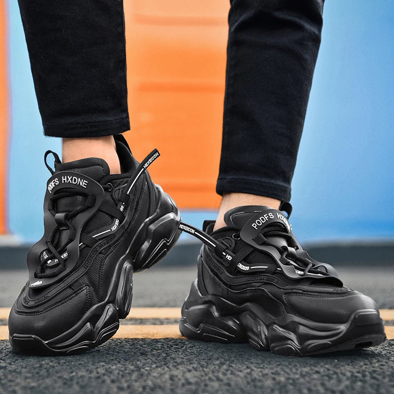 chaussure homme Baskets de luxe pour hommes, chaussures de course respirantes et décontractées, mocassins à la mode