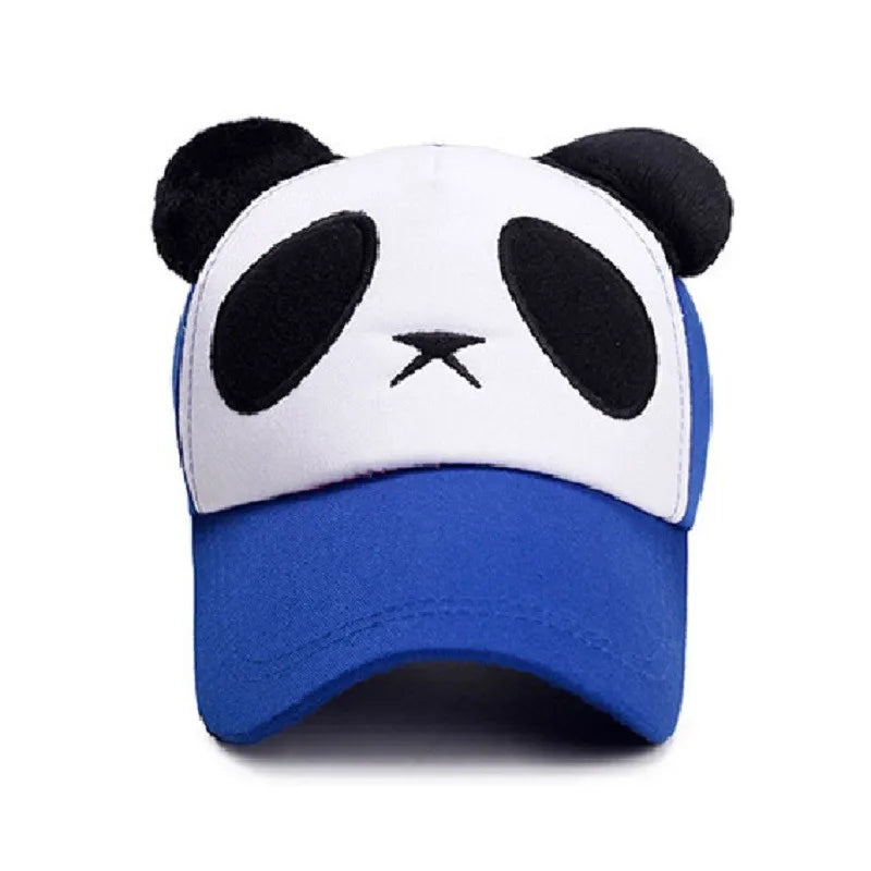 Søde sommer-baseballkasketter med panda-motiv til mænd og kvinder – bomulds-hiphop-snapback-kasketter med solbeskyttelse til drenge og piger – udendørs gorras – dropshipping