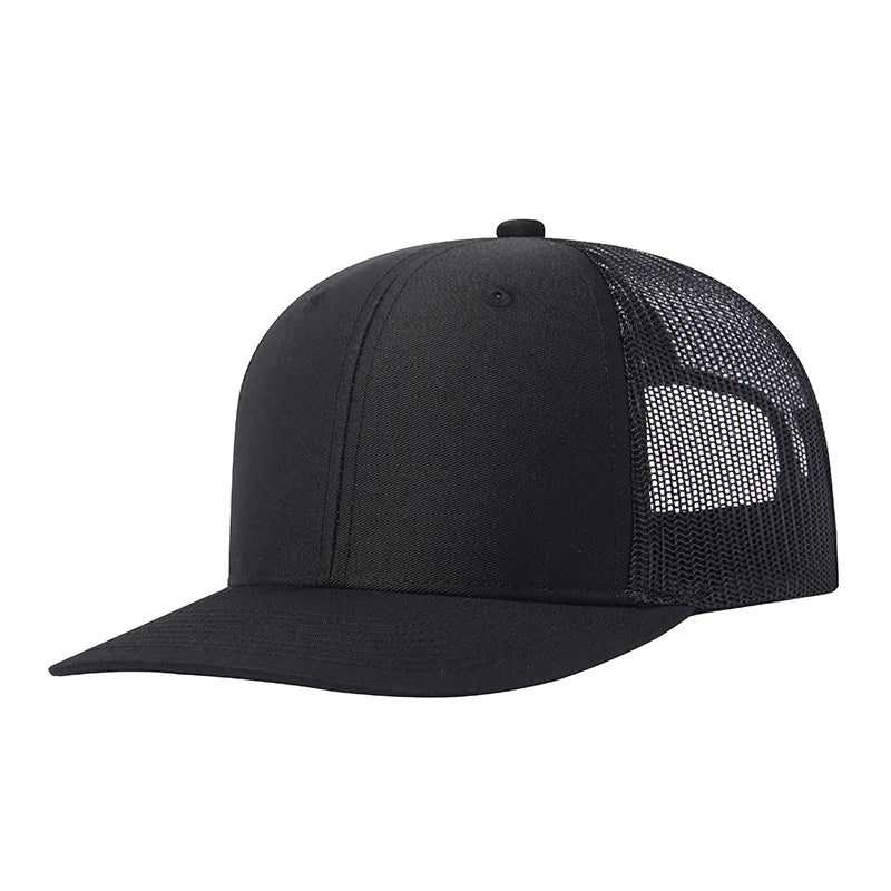 Gorras de camionero de malla en 38 colores para actividades al aire libre, gorras «dad hat» con cierre a presión, gorras de hip hop para hombre y mujer, gorras de béisbol ajustables para niños y niñas