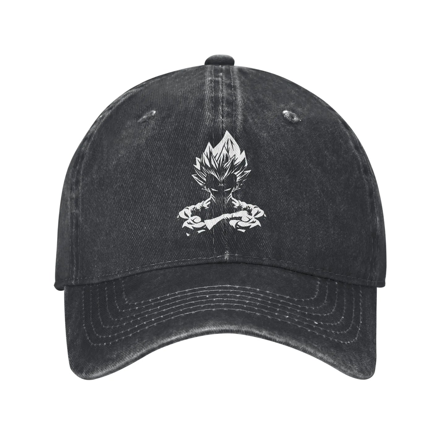 Dragon Ball Z Goku DBZ Unisex Style Baseball Caps Saiyan Distressed Denim Hats Cap Retro Workouts Unstructured Soft Snapback Cap