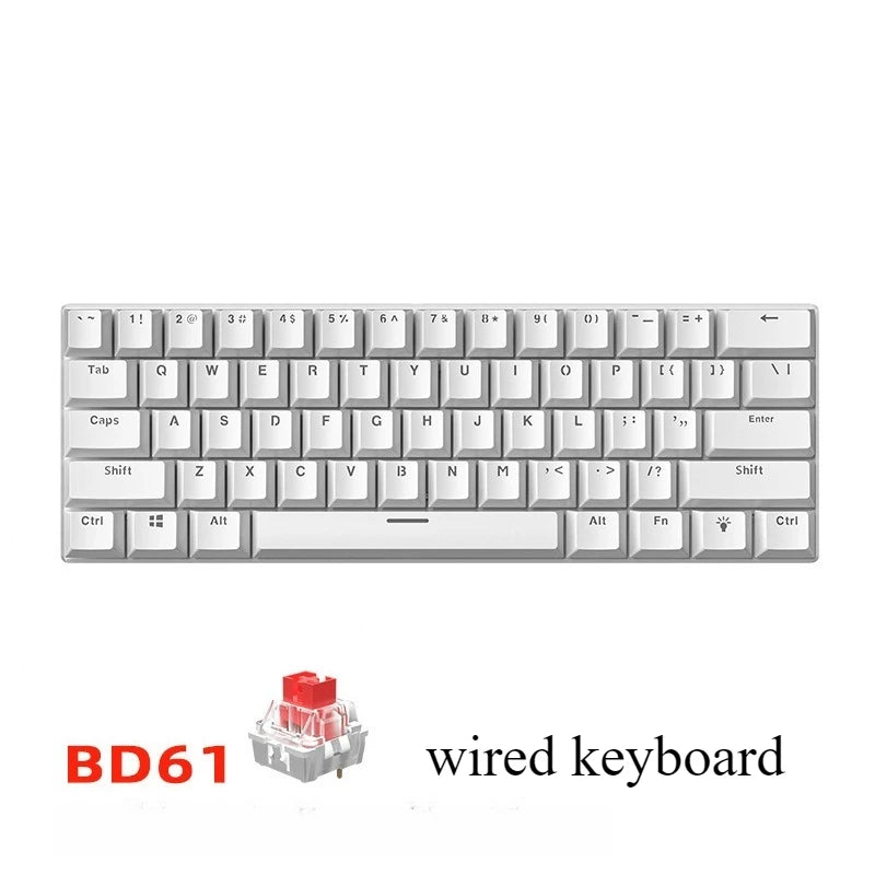 60% gaming keyboard gamer mechanical keyboards pc laptop office mini keyboard