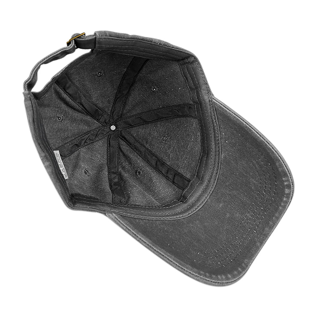 Retro-Baseballkappe im Washed-Distressed-Look mit Totenkopf-Stickerei, Dad-Hat für Damen und Herren, lässige, verstellbare Outdoor-Sonnenkappe 260617