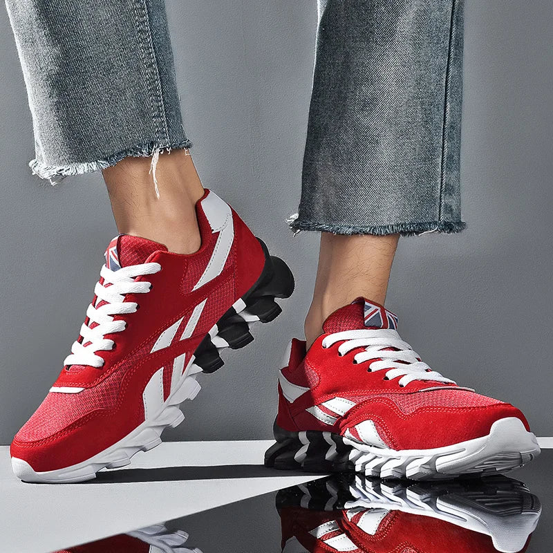 Men's Shoes Marathon Running Sports Shoes Casual Sneakers Soft Comfortable Training Shoes Wear Resistant Sneakers Men Sneakers