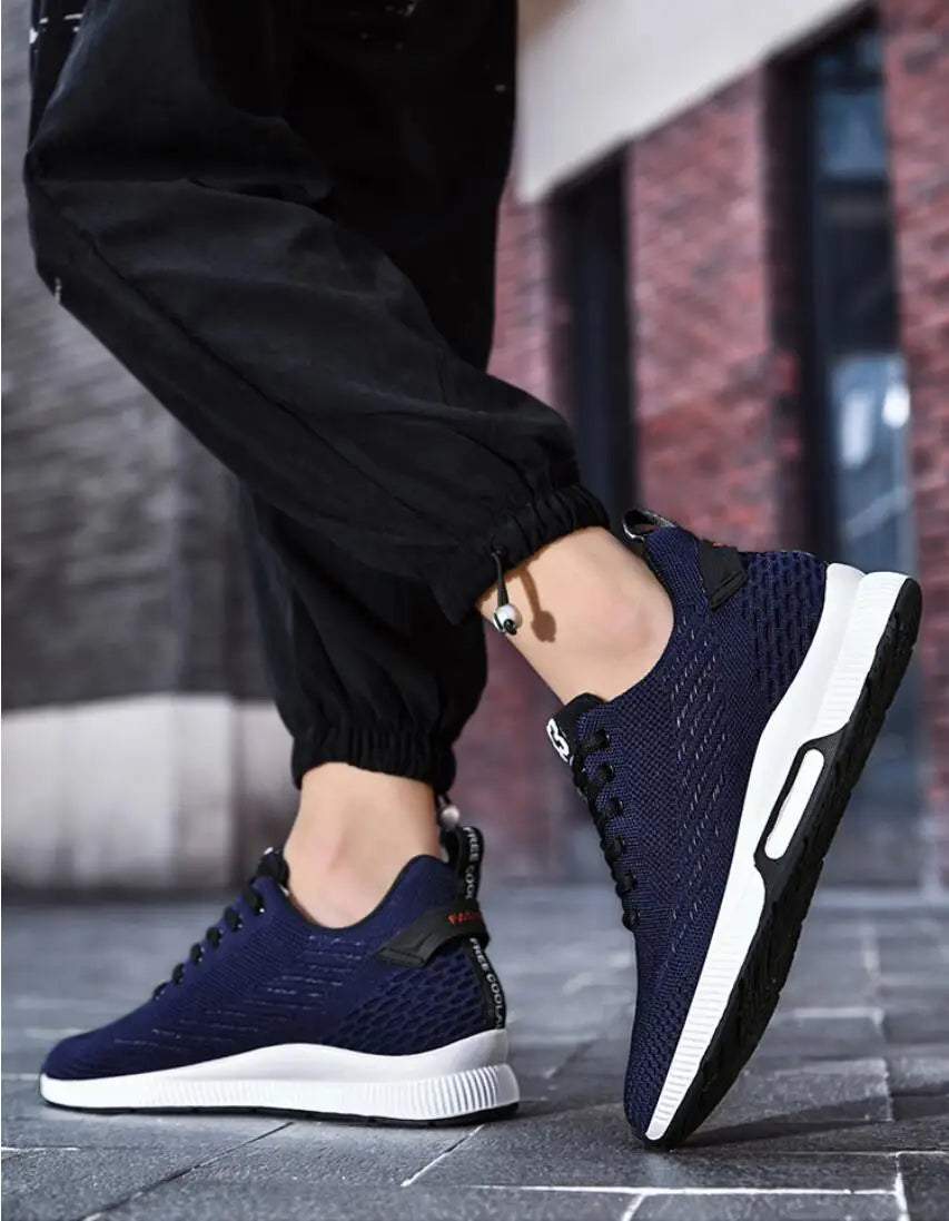 Nouvelles baskets pour homme, chaussures rehaussantes, semelles intérieures de 8 cm, respirantes en maille, chaussures de sport pour augmenter la taille