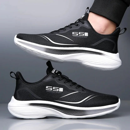 Carbon Plate Marathon Shoes Men Casual Sneakers Air Cushion Luxury Comfortable Lightweight Sports Running Shoes Male Footwear