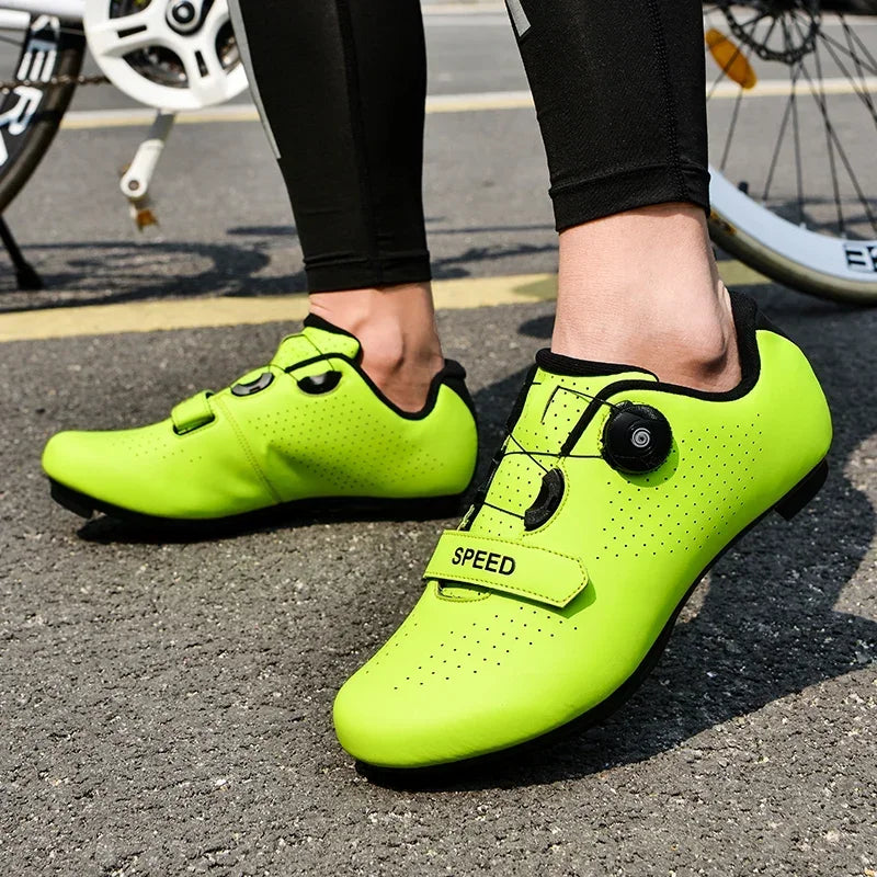 Cycling Sneaker Mtb Road with Sports Speed Bike Shoes  For Men Women Mountain Racing Flat SPD Zapatillas Ciclismo Mtb