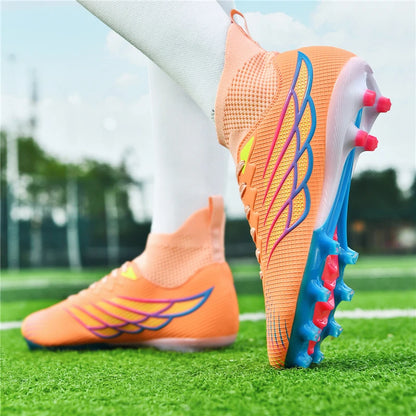 2026 New Superfly FG Football Boots Outdoor Soccer Cleats Black Shoes Soft Sport Professional Breathable Comfortable Boots