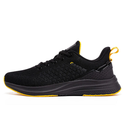 Scarpe da running leggere Baasploa da uomo, confortevoli sneaker casual da uomo in mesh di design, con lacci, per sport all’aperto e tennis