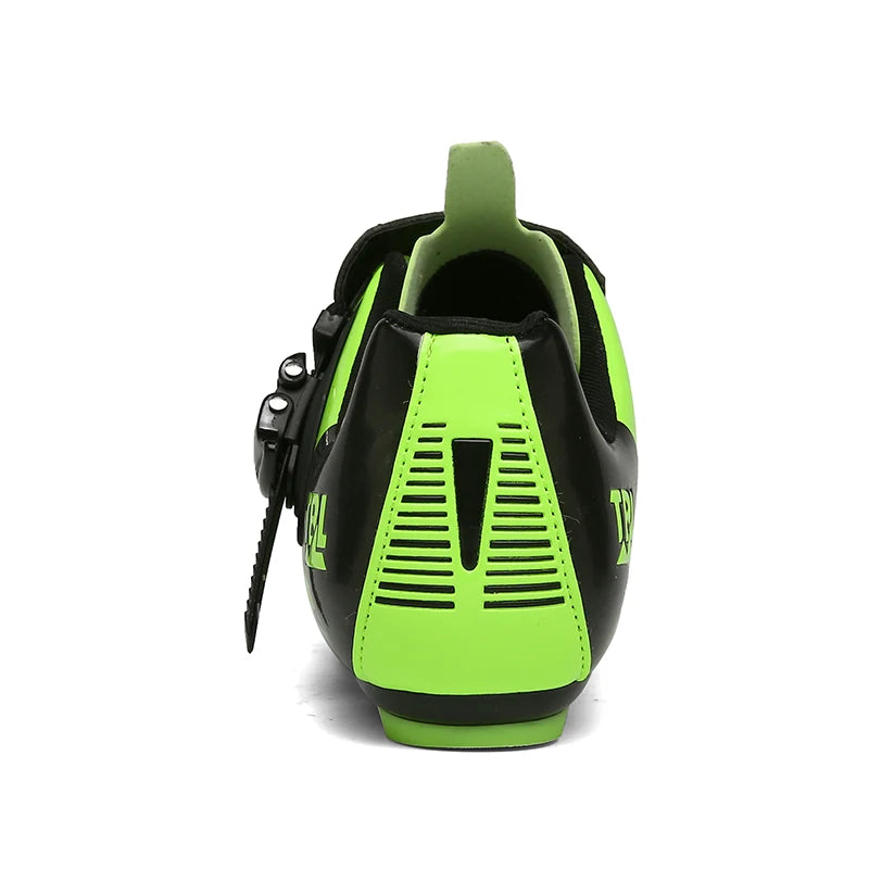 New Men’s and Women’s Bicycle Shoes Outdoor Cycling Shoes with Three Functional Soles Professional Training Shoes