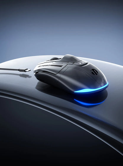 INPHIC Super Racing Car Series kabellose Bluetooth-Gaming-Maus 500mA mit Akkustandsanzeige und anpassbaren Lichteffekten