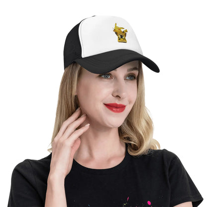 Pokemon Trucker Hats Adult Hip-Hop  Hats Trucker Hat Trucker Cap Adjustable Polyester Mesh Baseball Caps Summer