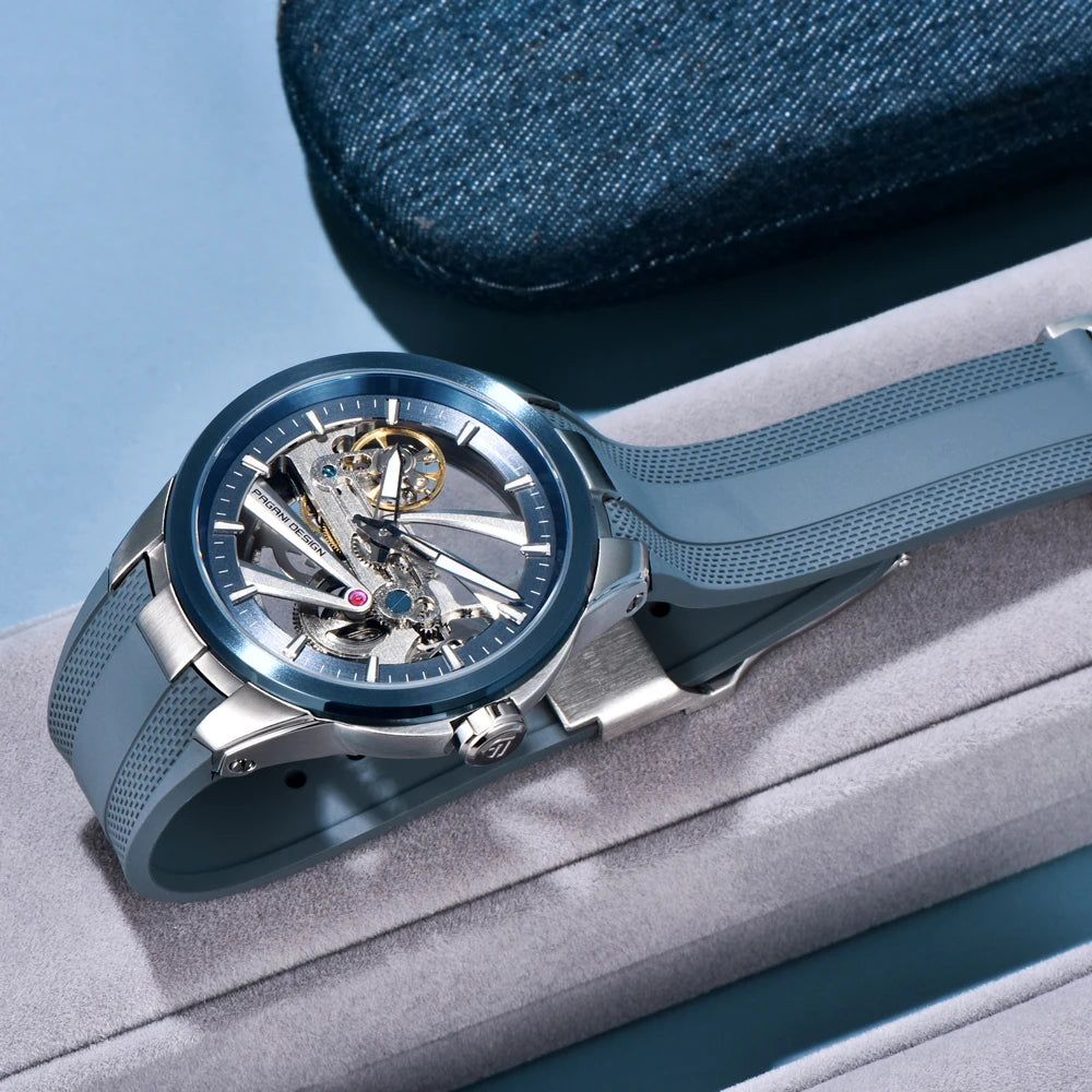 2026 New PAGANI DESIGN Hollow Men's Watches Mechanical Luxury Automatic Watch Men AR Sapphire Waterproof Luminous Man Gift Clock