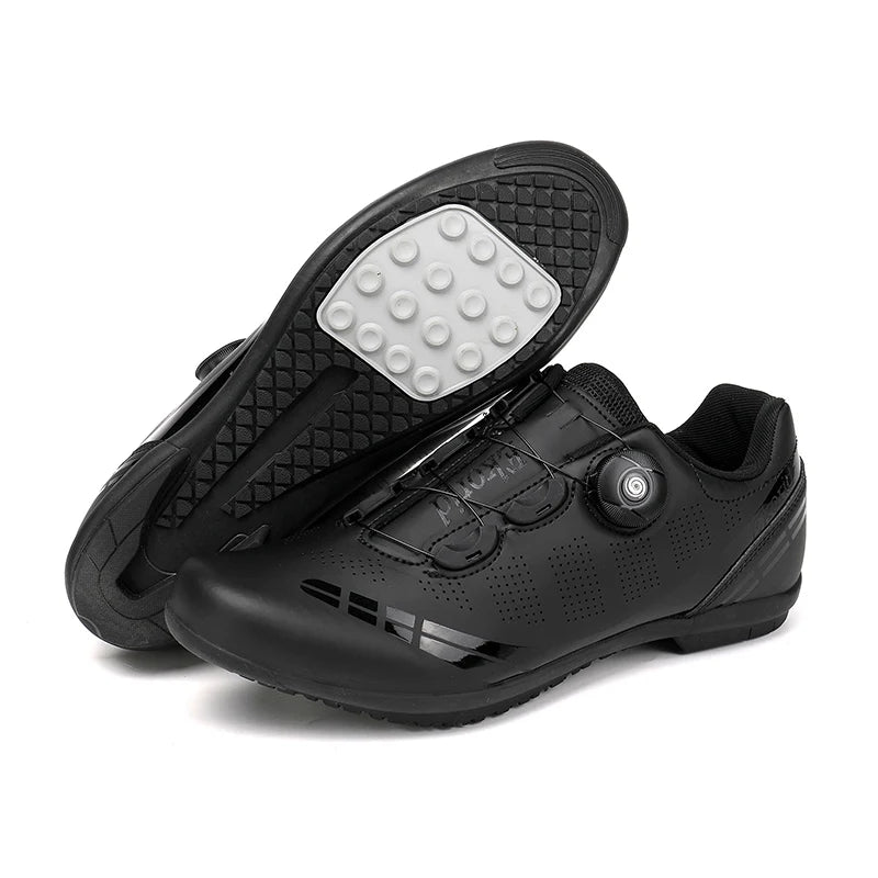 Men Cycling Shoes Road Bikes Women Racing Competition Self-Locking Speed Cycling Sports Shoes Women Spd Cleats Cycling Shoes