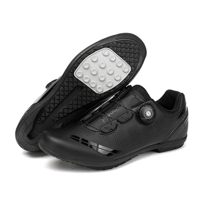 Men Cycling Shoes Road Bikes Women Racing Competition Self-Locking Speed Cycling Sports Shoes Women Spd Cleats Cycling Shoes