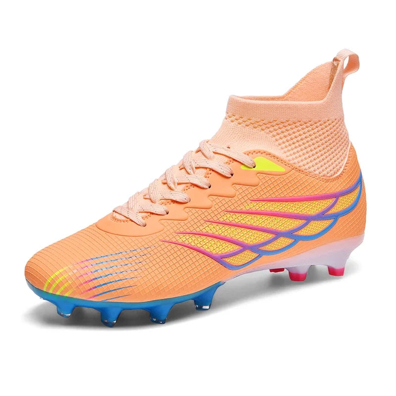 2026 New Superfly FG Football Boots Outdoor Soccer Cleats Black Shoes Soft Sport Professional Breathable Comfortable Boots