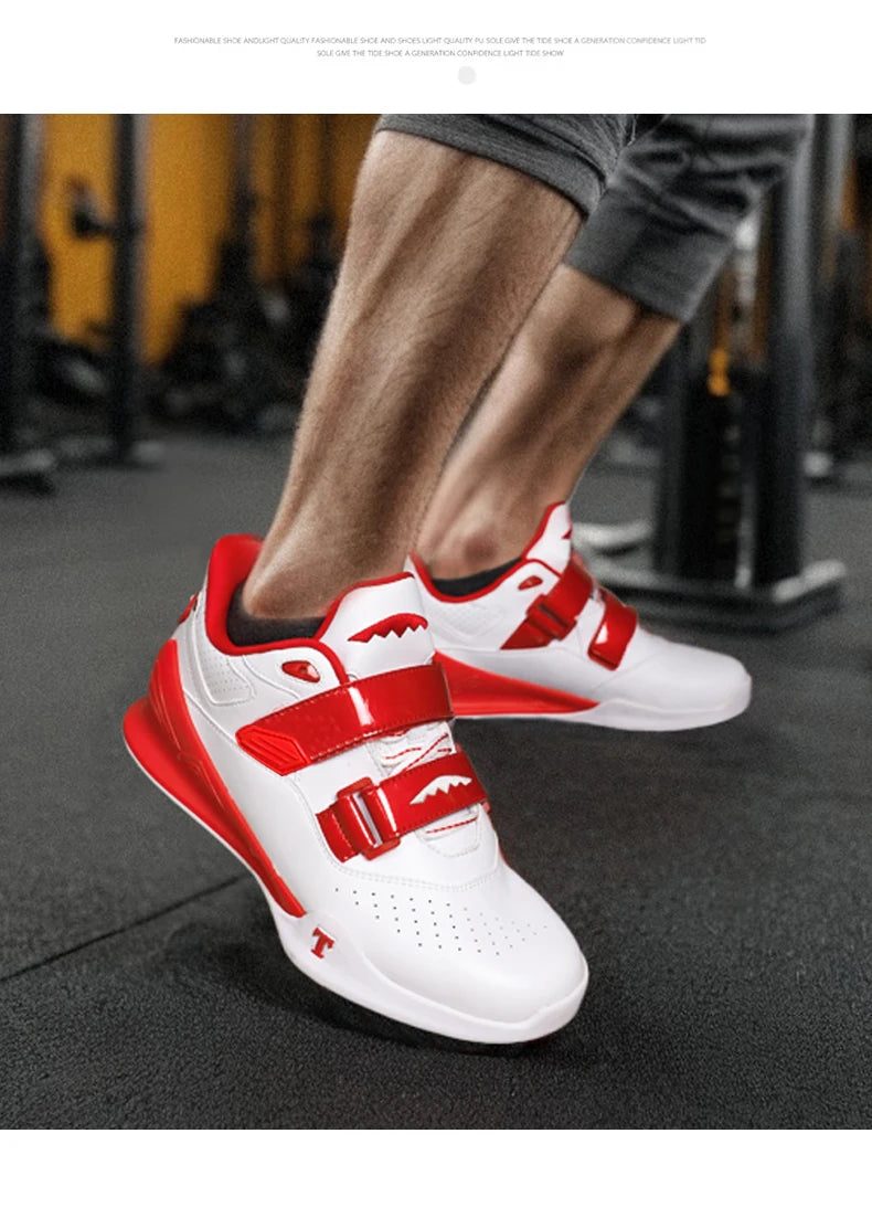 Professionelle Gewichtheberschuhe, bequeme Indoor-Squat-Trainingsschuhe, langlebige, rutschfeste Gewichtheber- und Kreuzheben-Sportschuhe