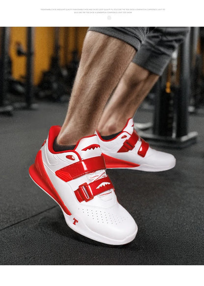 Professionelle Gewichtheberschuhe, bequeme Indoor-Squat-Trainingsschuhe, langlebige, rutschfeste Gewichtheber- und Kreuzheben-Sportschuhe