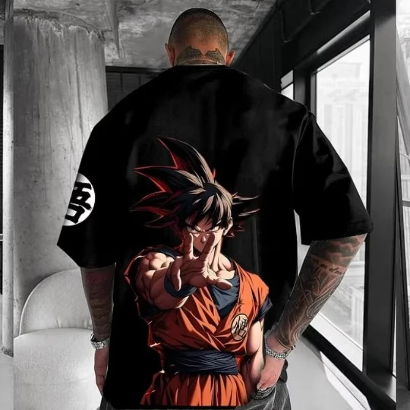 Dragon Ball Z Themed T-Shirt - Pure Cotton, Breathable & Elastic _ Comfortable & Stylish _ Great for Anime Fans Summer T Shirt