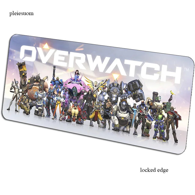 overwatch padmouse HD print gaming mousepad game 900x400x3mm mouse pad gamer computer desk cheapest mat notbook mousemat pc