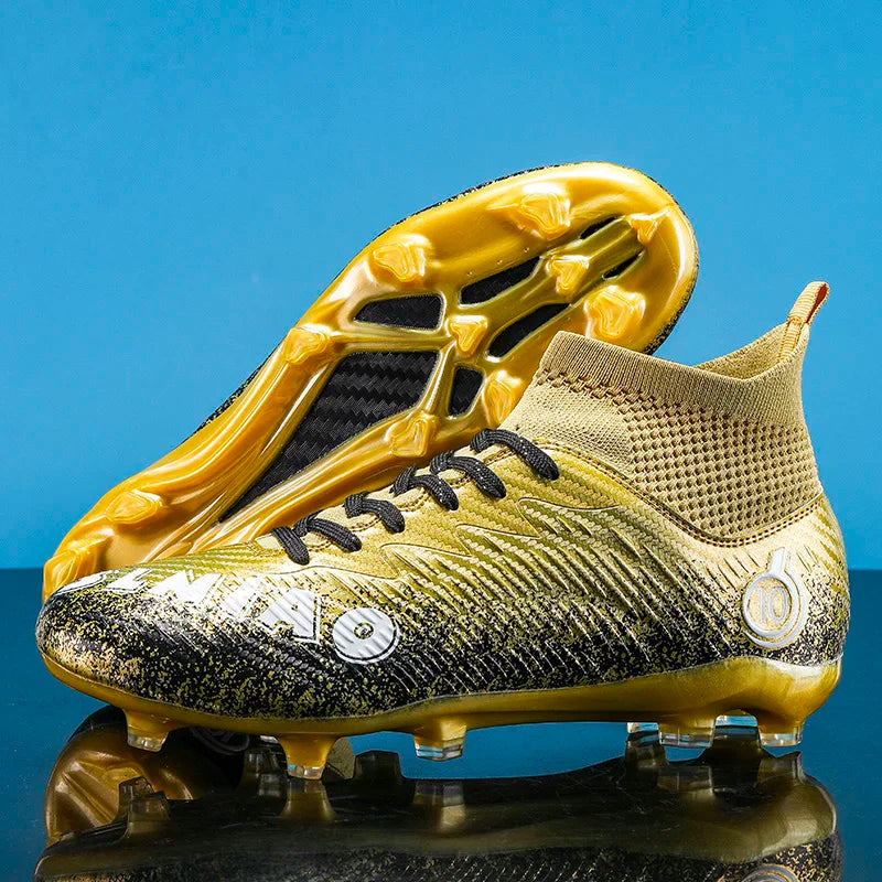Chaussures de football professionnelles pour hommes, crampons de football FG ultralégers, baskets d'entraînement de football, chaussures de sport d'extérieur