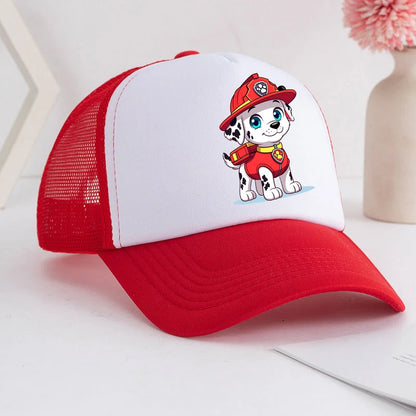 Baseballkappe für Jungen und Mädchen, sommerlicher, verstellbarer Sonnenhut, Anime, Paw Patrol, Chase, Skye, niedlicher Retro-Sonnenhut, Kopfbedeckung für Erwachsene, Geschenk