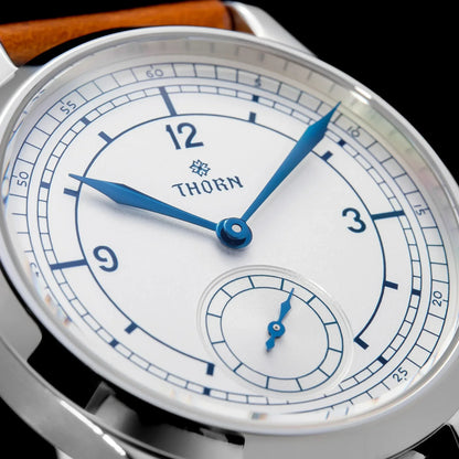 THORN T001 Quartz Watch 316L Stainless Steel Sapphire Crystal Waterproof Grilled Blue Hands Fashion Business Men WomenWatch