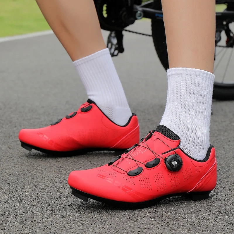 Men's Mountain Bike Shoes MTB,Breathable,Non-Slip,High Hardness,Suitable For Outdoor Road Racing,Mountain Off-Road Riding 37-46