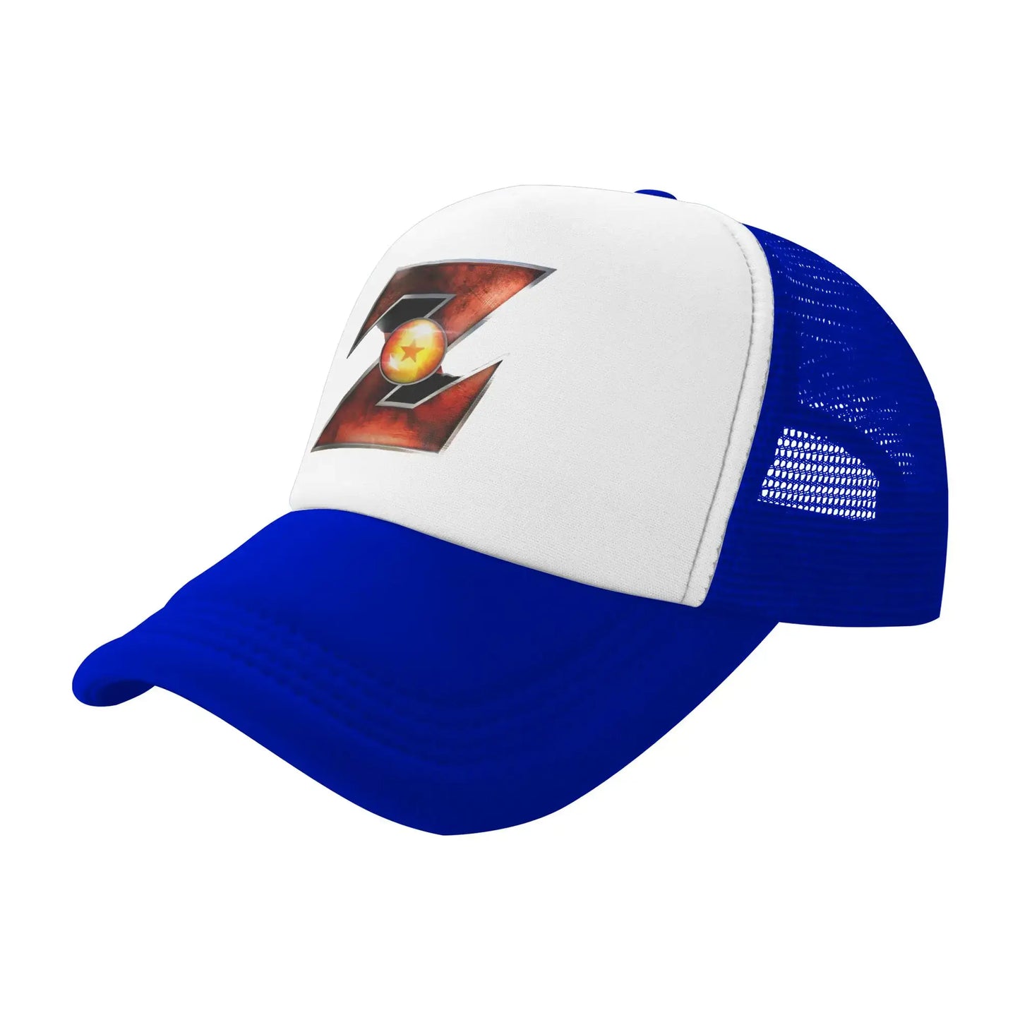Adult Dragon Ball  Z Logo Trucker Caps Mesh Baseball Cap Polyester  Hats Trucker Hat Breathable Sports Cap Summer, produit gaming premium Fraquane, équipement gamer