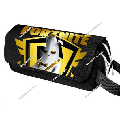 3-teiliges Set Fortnite-Gaming-Rucksack, Anime-Cartoon, große Kapazität, Schultaschen für Schüler, Federmäppchen, Kawaii-Lunchbag, Geburtstagsgeschenke