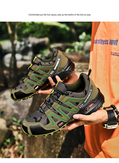 Men's High Quality Hiking Shoes Outdoor Trainers Climbing Shoes Women's Trekking Sneakers Anti-slip Tactical Sneaker
