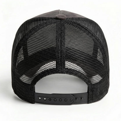 Vasaros tinklinė beisbolo kepurė moterims ir vyrams, vienspalvė suede kepurė su emblema, „snapback“ stiliaus kepurė, kasdienė, kvėpuojanti, unisex, gatvės stiliaus, hip-hopo ir „trucker“ stiliaus kepurės