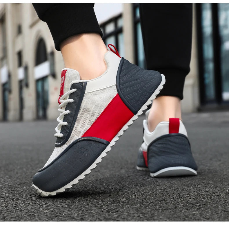 Markenschutz 2026 neue leichte, rutschfeste, atmungsaktive und verschleißfeste Herren-Laufschuhe – sportlich, modisch, vielseitig, lässig