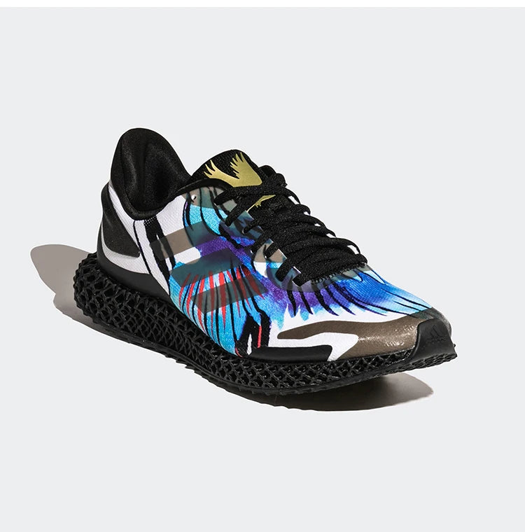 Adidas Authentique 4D Run 1.0 Chaussures de course imprimées respirantes unisexes FV5278