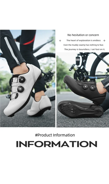Cycling Sports Shoes, MTB Men's Mountain Bike Shoes, Racing Shoes, Off-Road Mountain Bike Pedal Cycling Shoes, Mountain Competition