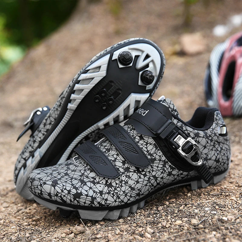 Men Cycling Shoes Road Bike Sneaker Cleat Self-Locking Mountain Bike Mtb Shoe Women Road Bicycle Speed Best Spd Bike Shoes
