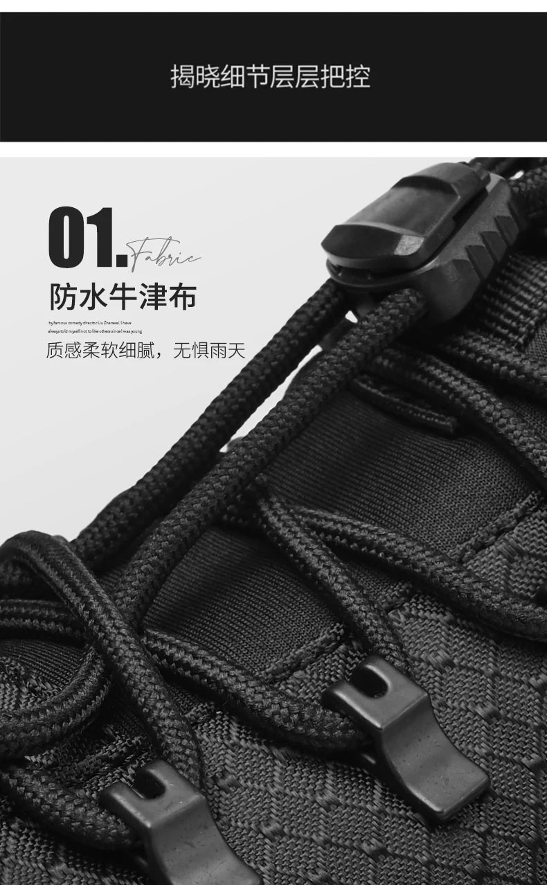 2025 New Mountaineering Shoes Outdoor Hiking Sports Shoes Men's Non-Slip Hunting Leisure Walking Shoes Size 37-45