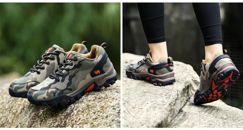 Casual Shoes Men Summer Outdoor Sneakers Women Footwear Trainer Waterproof Camouflage Army Shoe Male Military Shoes Tenis Jeans
