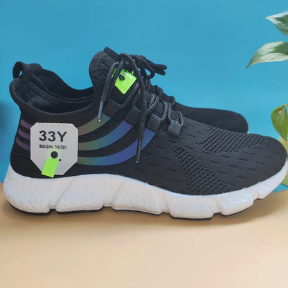 Modne, oddychające, codzienne męskie buty sportowe na wiosnę i jesień – Tenis Masculino, Zapatillas Hombre, modne buty do biegania
