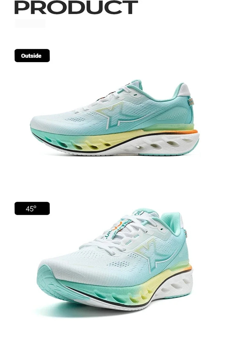 Xtep Reactive Coil 12.0 Running Shoes for Men, 2025 Summer Elastic Sports Shoes, Rebound Cushioning Sneakers 975219110045