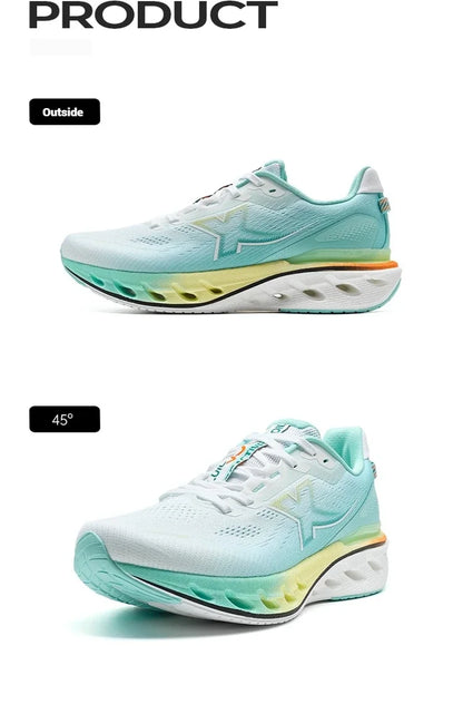 Xtep Reactive Coil 12.0 Running Shoes for Men, 2025 Summer Elastic Sports Shoes, Rebound Cushioning Sneakers 975219110045