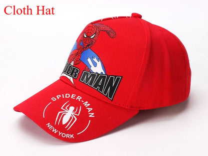 Marvel Anime figurka Spider-Man kreslená baseballová čepice bavlna polyester čepice s kšiltem pro chlapce a dívky čepice a doplňky k hlavě dětský dárek k narozeninám