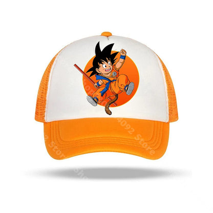 „Dragon Ball“ beisbolo kepurės su anime personažų atvaizdais, saulės kepurės vaikams ir suaugusiems, vasarinės, kvėpuojančios, kasdienio stiliaus kepurės, reguliuojamos kepurės su snapeliu, dovanos