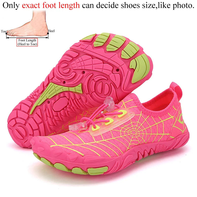 Aqua Beach Shoes for Children Slipstop Water Shoes Kids Baby Swimming Barefoot Child Beach Shoe Summer Waterschoenen Kinderen